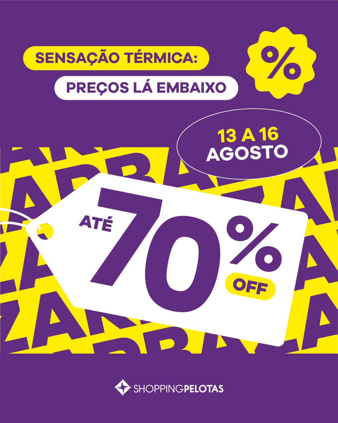 Bazar de Inverno do Shopping Pelotas