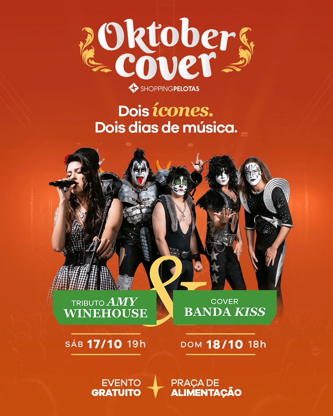 OktoberCover retorna neste fim de semana no Shopping Pelotas